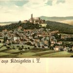 Gruss aus Königstein im Taunus - Litho
