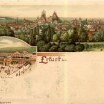 Gruss aus Erfurt - Litho