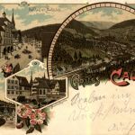 Gruss aus Calw - Litho