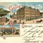 Gruss aus Göppingen - Litho