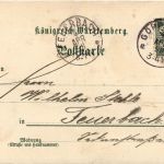 Gruss aus Göppingen - Litho