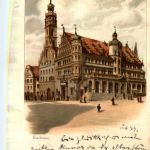 Gruss aus Rothenburg - Litho