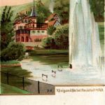 Königsmühle bei Neustadt - Litho