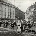 Leipzig - Englische Feld Geschütze
