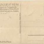Tännich - Post Remda - Friedrich Ebert Heim