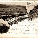 Gruss aus Neustadt an der Haardt - Litho 1895