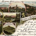 Gruss aus den Bergen der Pfalz - Litho