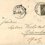 Gruss aus Bergzabern - Litho