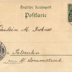 Gruss aus Freiberg - Litho