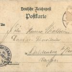 Gruss vom Osterberg Cossebaude - Litho