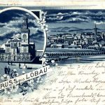 Gruss aus Löbau - Litho