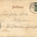 Gruss aus riesa - Litho