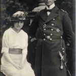 Kapitänleutnant von Mücke mit gemahlin