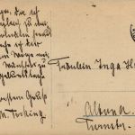 Kapitänleutnant Weddigen mit Gemahlin