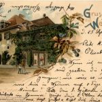Gruss aus Weimar - Litho