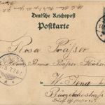 Gruss aus Weimar - Litho