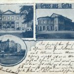 Gruss aus Gotha - Litho