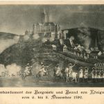 Königstein im Taunus - Bombardement der Bergveste 1792