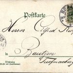 Gruss aus Friedrichroda - Litho