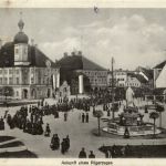 Altötting - Ankunft eines Pilgerzuges