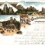 Ehrenfriedersdorf - Gruss vom Greifenstein - Litho