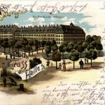Gruss aus Halle - Litho
