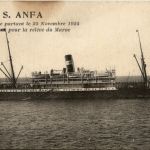 SS Anfa - Transport Militaire partant de 25 Novembre 1924