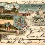 Gruss aus Offenbach - Litho