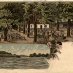 Gruss vom Liepnitz See - Litho