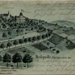 Oberlahnstein - Restaurant Heilquelle - Litho