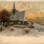 Wenzelskapelle - Litho - Künstlerkarte Reiss