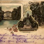 Gruss aus Düsseldorf - Litho