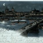 Gruss aus Mainz - Litho - Halt gegen Licht