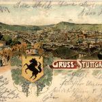 Gruss aus Stuttgart - Litho