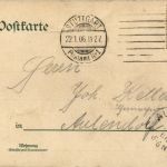 Gruss aus Stuttgart - Litho