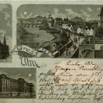 Gruss aus Ulm - Litho