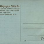 Waldschenke Klingberg a Pönitzer see