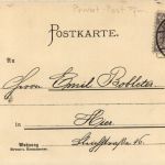 Konstanz - Litho - Künstlerkarte C. Biese - Stempel Privat Post Frankfurt