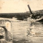 Mouzon - Maaskanal Versenkte Schiffe - Feldpost