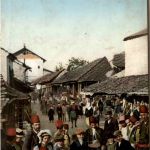 Bosnisches Strassenbild - Feldpost