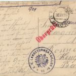 Bosnisches Strassenbild - Feldpost
