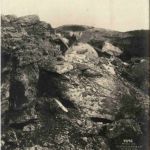 Wirkung einer Granate auf das Panzerfort Loucin der festung Lüttich
