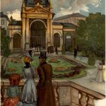 Wiesbaden - Kochbrunnen - Litho