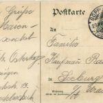 Gruss vom Maienfest Göppingen - Litho