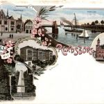 Gruss aus Rendsburg - Litho