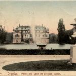 Dresden - Palais und teich