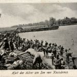 Halt der 102er am See von Kociubince