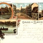 Gruss aus Zwickau - Litho