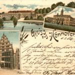 Gruss aus Hannover - Litho