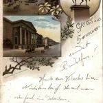 Gruss aus Hannover - Litho